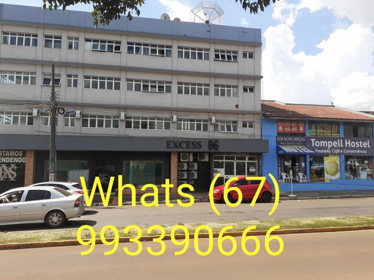 Portaria E Circulacao De Hospedes So Ate 23 Horas - Reabre As 5 Horas - Compartilhado Tompell Hostel Ponta Porã Exterior foto